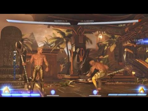 Injustice 2 Aquaman Legendary Edition Gear!!