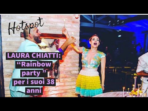 Laura Chiatti: festa di compleanno "rainbow style" con Pamela Prati special guest