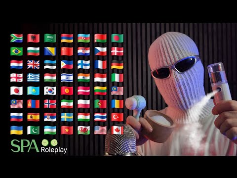 ASMR | Spa Roleplay in 54 Different Languages 🫧 (5HR)