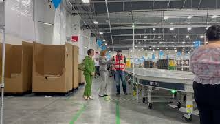Texarkana, Arkansas, Amazon distribution center ribbon-cutting