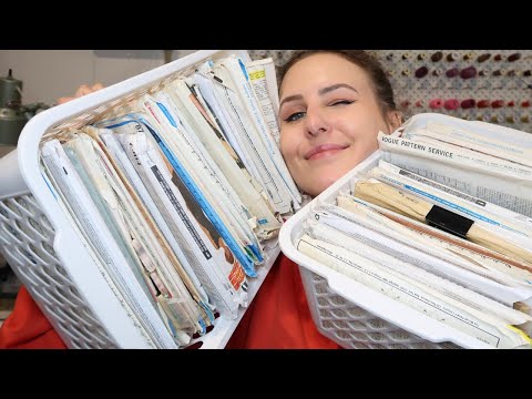 My Sewing Pattern Collection | How to source, organise and store sewing patterns