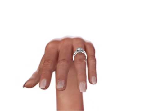 1.5 CT D VS1 HEART SHAPE DIAMOND 14 K WHITE GOLD RING