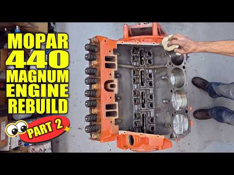 Muscle Car Engine Rebuild - Part II - 1970 Challenger 440 Magnum