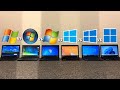 Windows XP Vs Vista Vs 7 Vs 8 1 Vs 10 Vs 11 Speed Test