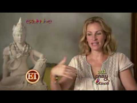 Behind the Scenes with Julia Roberts for Eat Pray Love