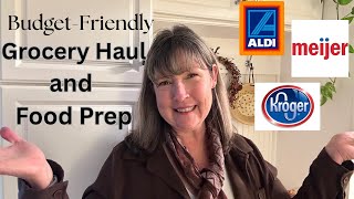 FAMILY OF 4  Grocery Haul and Food Prep// $100 BUDGET FOR 2 WEEKS // Frugal Living