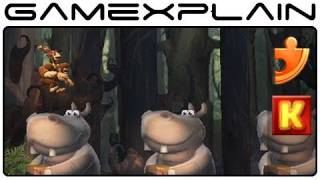 Donkey Kong Country Returns: 5-6 Springy Spores (Puzzle Pieces, KONG Letters Guide, Walkthrough)