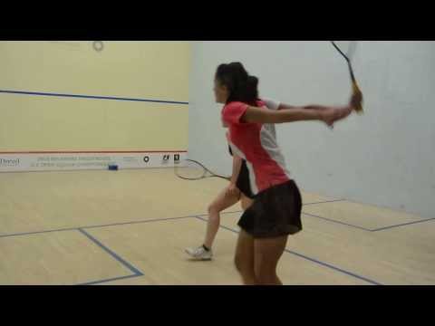 4- US Open 2013 Squash - Nour El Tayeb (Egypt) v. [Q] Sabrina Sobhy (USA)