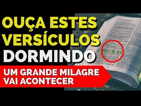 OS VERSÍCULOS MAIS PODEROSOS DA BÍBLIA PARA OUVIR DORMINDO