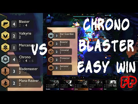 Chrono Blaster Easy Win - League Of Legends Team Fight Tactics Galaxies