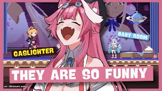 RAORA is laughing hard because KAELA and KOBO in this game