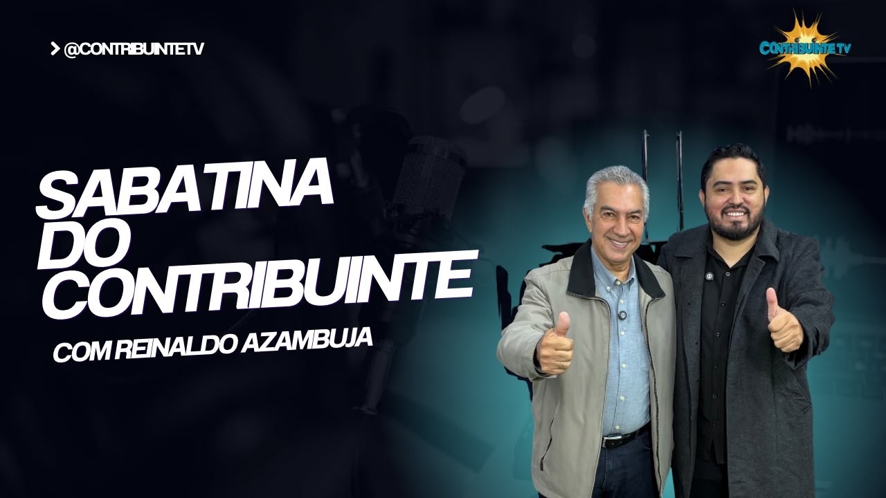 Sabatina do Contribuinte com Reinaldo Azambuja