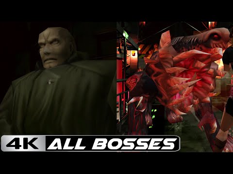 Resident Evil 2 - All Bosses Encounters\Battles In Chronological Order [4k]