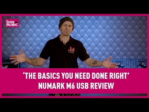 Демонстрация микшерного пульта Numark M6 USB