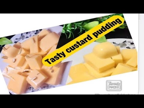 Pudding // custard pudding