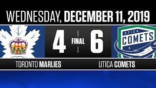 Marlies vs. Comets | Dec. 11, 2019
