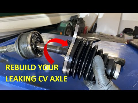 How to Rebuild CV Axles (4runner GX470 GX460)