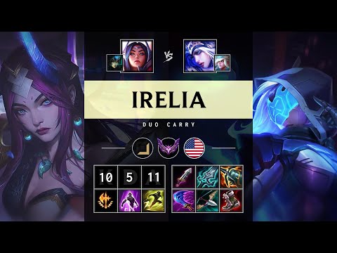 Irelia ADC vs Ashe - NA Master Patch 25.11