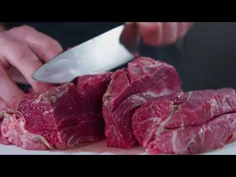 Cutting Fresh Meat - Sound Effect