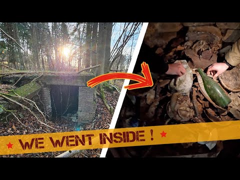 Hidden WW2 Bunker found - STILL LOADED with Equipment!