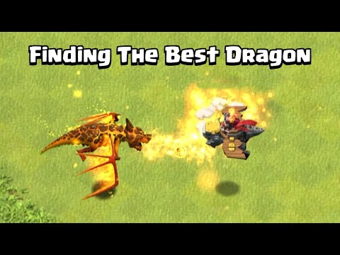New Every Level Dragon Family VS Every Level Dragon Rider | Clash of Clans