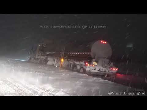 Winter storm slams Lima, OH - 2/15/2021