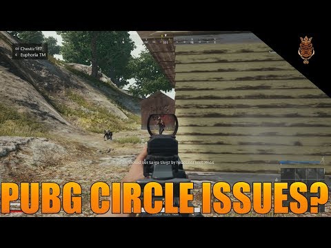 PUBG CIRCLE ISSUES? Xbox One Gameplay WIn (playerunknown's battlegrounds)