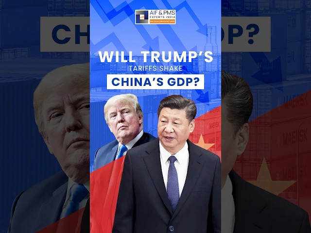Will Trump’s tariffs shake China’s GDP? #trump #chinagdp #aifpmsexpertsindia