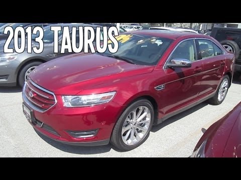 2013 FORD TAURUS REVIEW INTERIOR ENGINE START UP
