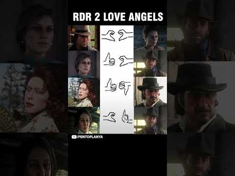 Red Dead Redemption 2 Love Angels | Arthur x Mary | John x Abigail | Dutch x Molly | RDR 2