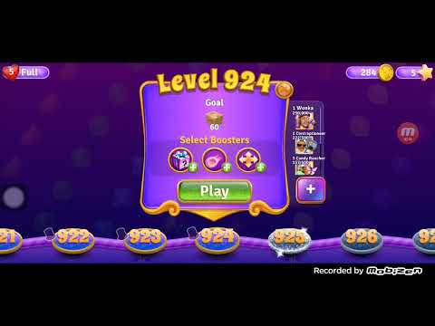 Wonka's World of Candy Level 924