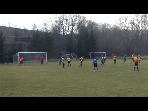 ULKS Korzenna - Dunajec Nowy Sącz 3:0, Gol na 2:0 Seweryn Michalik