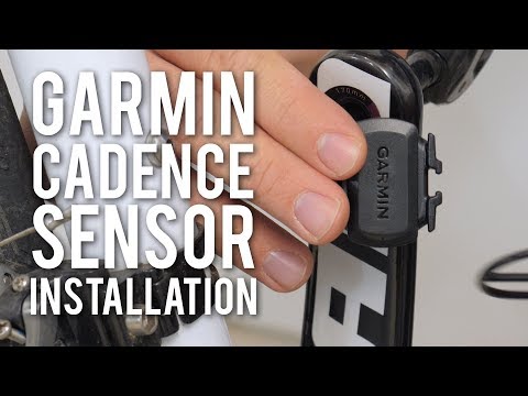 Garmin Cadence Sensor Installation
