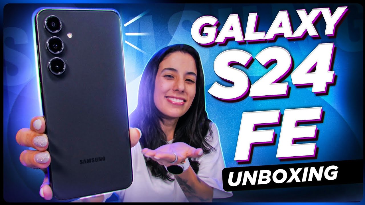 Galaxy S24 FE: UNBOXING e HANDS ON!