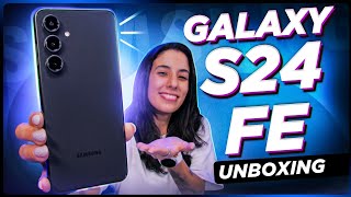 Galaxy S24 FE: UNBOXING e HANDS ON!