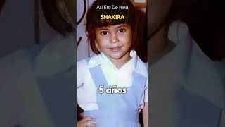 Así Era Shakira DE NIÑA