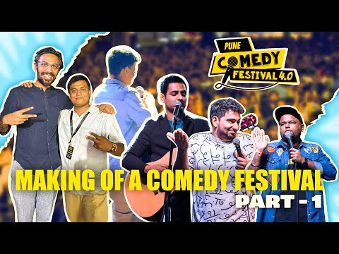 Making of a COMEDY FESTIVAL | Part 1 | ft. @yokalyanyo @SamayRainaOfficial @KennySebastian & More