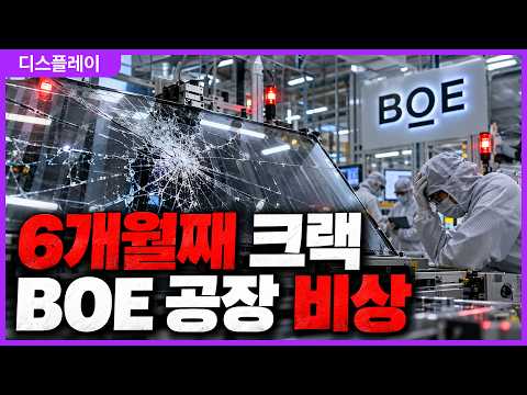 BOE 8.6세대 OLED에 무슨 일이? 애플 아이패드 공급 차질 빚나