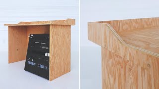 Building a Solid Plywood Desk | DIY