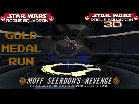 Rogue Squadron 3D 15 Moff Seerdon's Revenge - Gold Medal Run 1080P