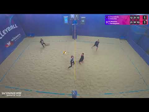 08:10 D. Svyrydenko / V. Antoniuk - M. Bedukha / Y. Yevdokymov 04.01.2023 | Winners Beach Volleyball