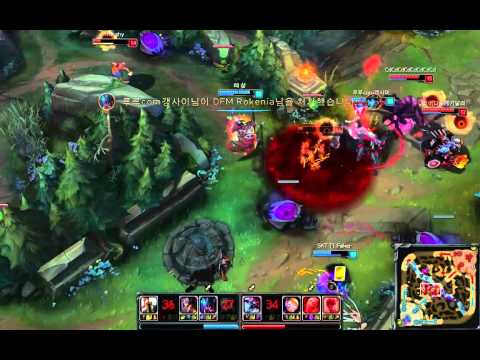 Faker (Twisted fate) vs The Shy (Lee Sin) | HighLight Montage