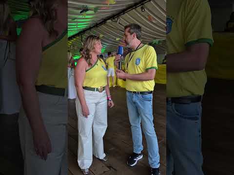 LUIS GIACIANI CONVERSA COM A PREFEITA TEREZINHA DE BENTO DE ABREU NA FEIJOADA DO CACÁ 2026
