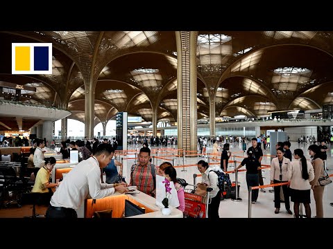 Cambodia unveils new Chinese-built airport