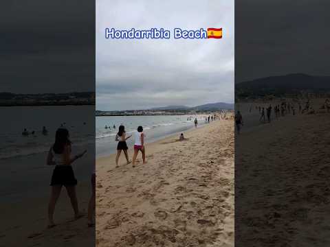 An Evening in Hondarribia Beach, Spain 🇪🇸