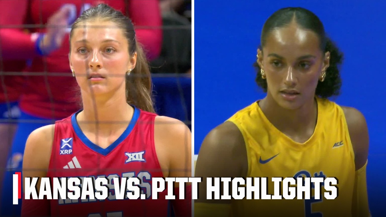 Kansas Jayhawks vs. Pittsburgh Panthers | Opening Spike Classic | ESPN College Volleyball