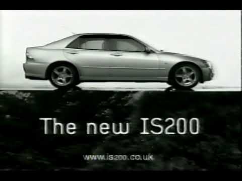 Lexus IS200 Car TV Advert - 1999