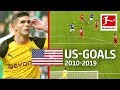 Top 10 Best U.S.-Goals of The Decade 2010-2019 - Sargent, Pulisic, Jones & More