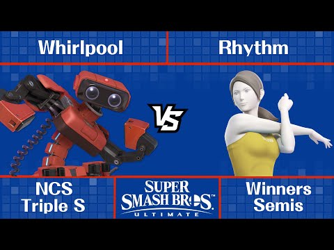 NCS Triple S - Whirlpool (ROB) vs Rhythm (Wii Fit Trainer) - Ultimate Singles