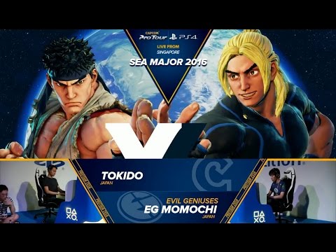 Tokido (Ryu) vs Momochi (Ken) - SEA Major 2016 - Top 8 - Winner's Finals